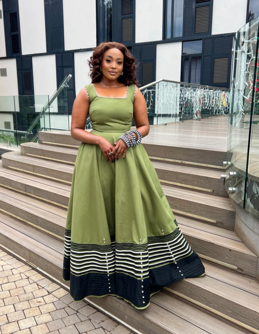 GG Olive dress