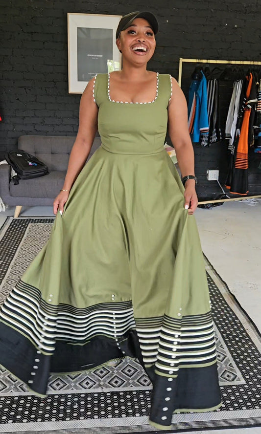 GG Olive dress